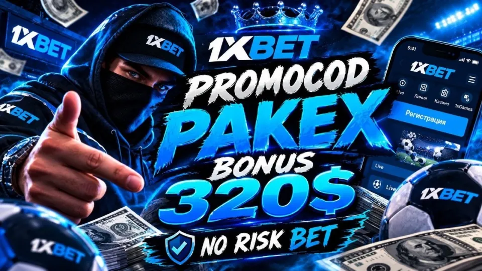 1xBet latest promo code guarantees you an exclusive bonus on signup